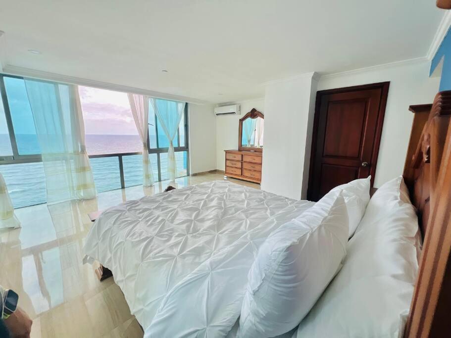Beach Front Penthouse In Exclusive Tower 聖多明哥 外观 照片